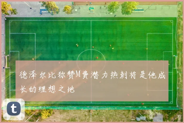 德泽尔比称赞M费潜力热刺将是他成长的理想之地